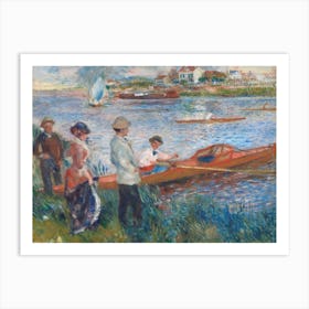Oarsmen At Chatou (1879), Pierre Auguste Renoir Art Print