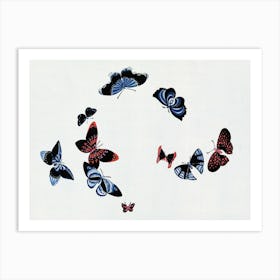 Japanese Butterfly, Cho Senshu (15) Art Print