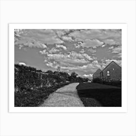 Black And White - Ketley Art Print