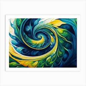 Abstract Painting 11 Art Print