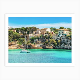 Porto Cristo Mallorca Mediterranean Sea Art Print