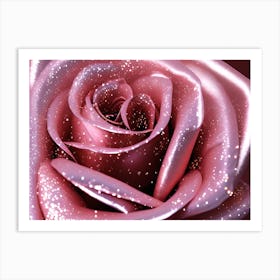 Pink Rose Art Print