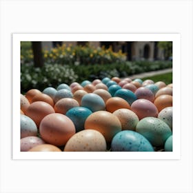 Easter Eggs 5 Art Print