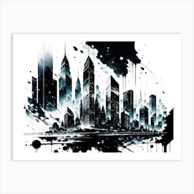 Cityscape 72 Art Print