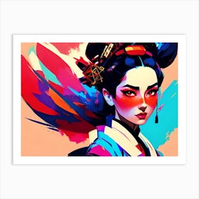 Chinese Girl 9 Art Print