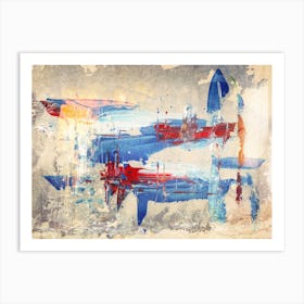 Painting Abstract Illustration Energy Power In Modern Style 09 Art Print