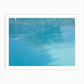 Reflection Of The Pool Art Print