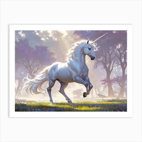 Unicorn 5 Art Print