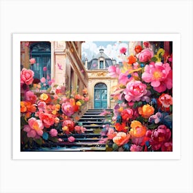 Flowers Of Europe 8 Art Print