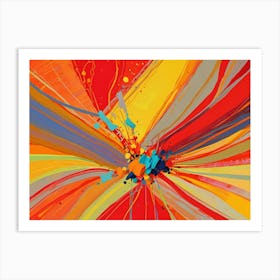 Abstract Painting 577 Art Print