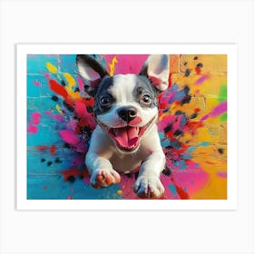 Boston Terrier Art Print