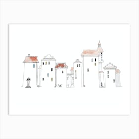 Prague Art Print