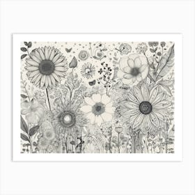 Sunflowers 2 Art Print