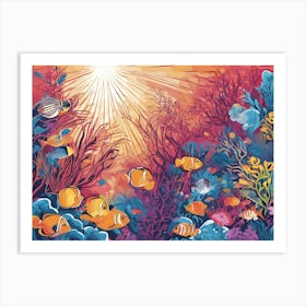 Under The Sea 17 Art Print