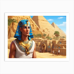 Egyptian King 1 Art Print