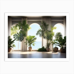 Tropical Room Art Print