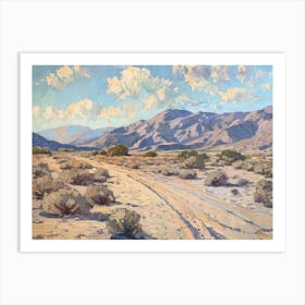 Western Landscapes Mojave Desert Nevada 2 Art Print
