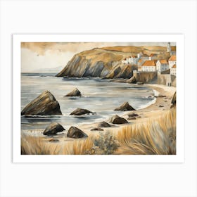 European Coastal Painting (97) Art Print