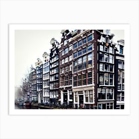 Amsterdam Canals 21 Art Print