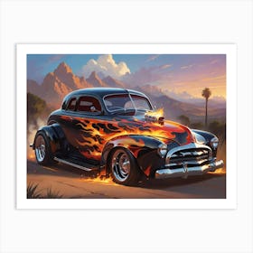 Hot Rod 12 Art Print