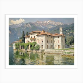 Lake Como 1 Art Print