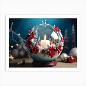 Christmas Ball Art Print