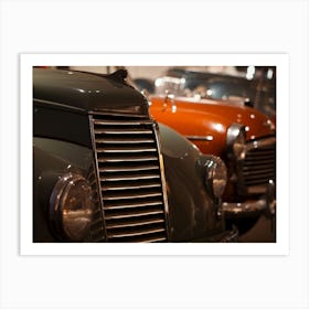 Beautiful Classic Vintage Cars Art Print