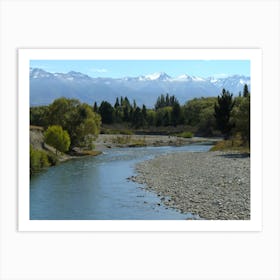 River - New Zealand Art Print