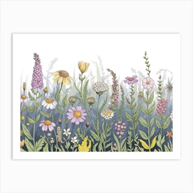 Wildflowers 33 Art Print