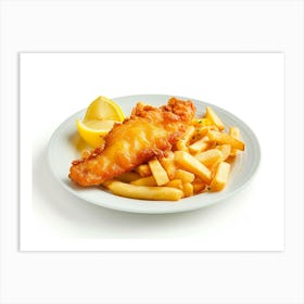 Fish And Chips Art Print