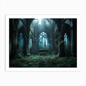 Lost Church Paintings Art Print Art Print