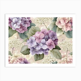 Hydrangeas 8 Art Print