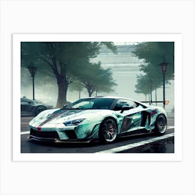 Need For Speed 71 Art Print