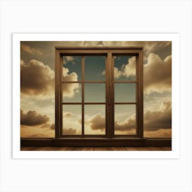 Window Stock Videos & Royalty-Free Footage Art Print