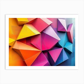 Geometric Wall Art 1 Art Print