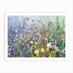 Wildflowers 35 Art Print