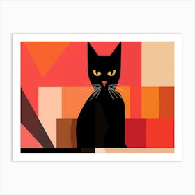 Cat Art 1 Art Print