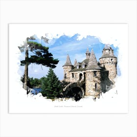 Boldt Castle, Thousand Islands, Canada Art Print