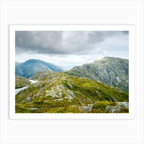 Mountains in Norway 1 Art Print