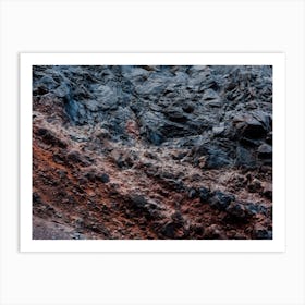 Volcanic Rock Art Print