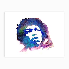 Jimi Hendrix Art Print