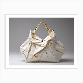 Origami Tote Bag Kintsugi Art Print