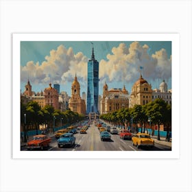 Buenos Aires City 2  Art Print