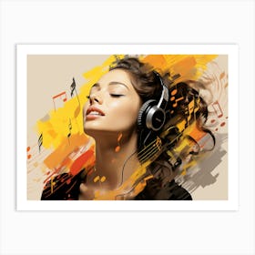 Listening Art Print