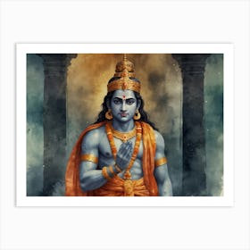 Lord Shiva 1 Art Print