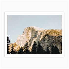 Half Dome Mountain Art Print