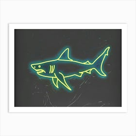 Neon Bigeye Thresher 6 Art Print