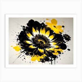 Yellow Flower Art Print