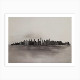 New York City Skyline 2 Art Print