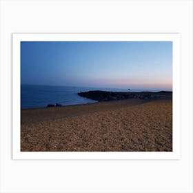 Evening at the Beach Art Print